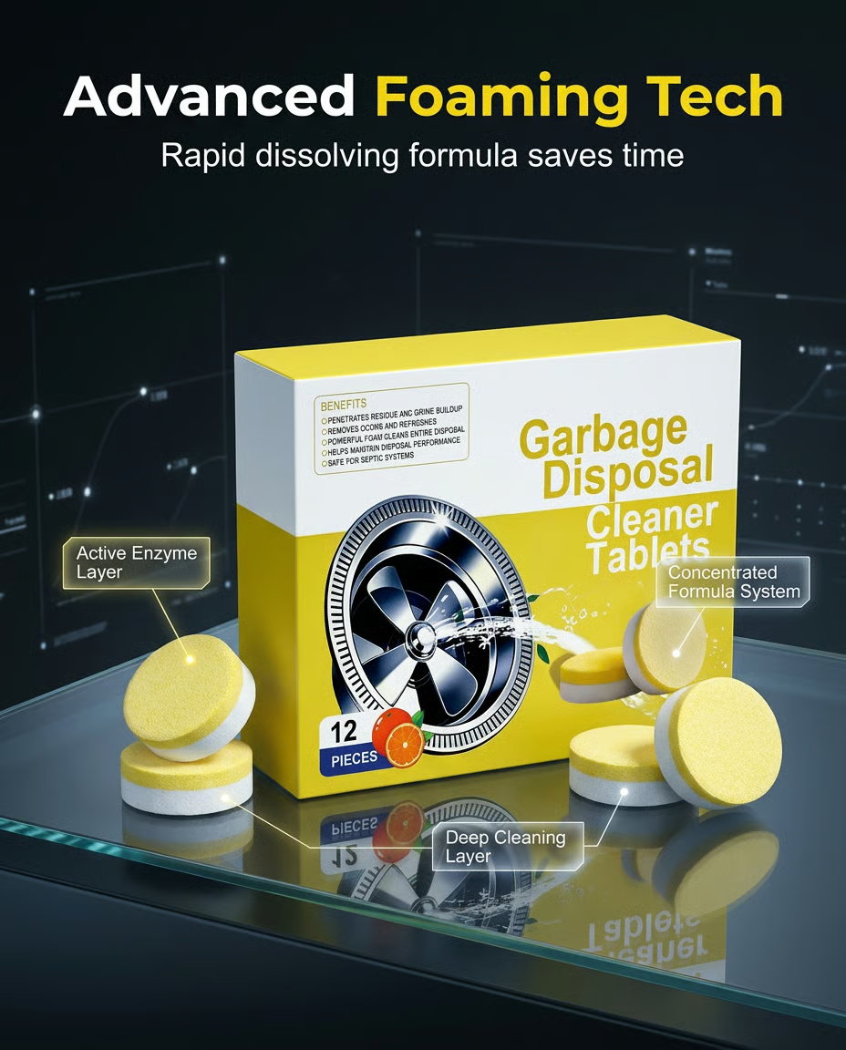 LAST DAY 49% OFF - Deep Clean Disposal Tablets